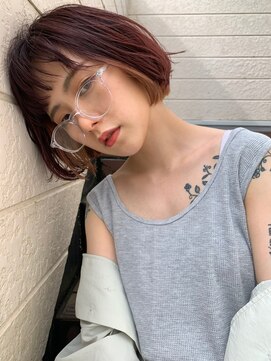 ケシキ 佐賀(keshiki) 佐賀　【keshiki】　ラフな動きのあるボブ