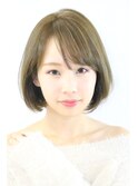 シンプルボブ【坂戸/坂戸/ヘットスパ/髪質改善トリートメント】