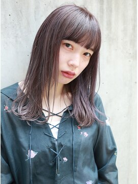 ラボ(Ravo) [Ravo]＊厚めバング×透け感カラー＊