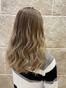 シャンティ 平岸店(Shanti) ○ハイライト/ミルクティーベージュ/コントラスト 菅野裕太○