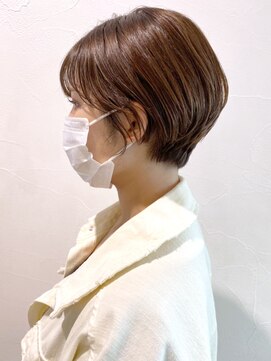 アイティー バイ アルバム 中野店(IT by ALBUM) マッシュショート_エアリーミディショートパーマ_ba311282