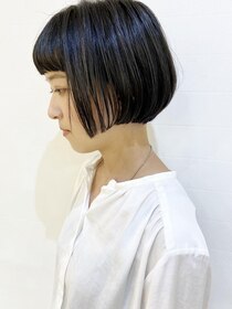 モリオ フロム ロンドン 成増店 【morio成増／ムラマツ】小顔スリークショート　インナーカラー