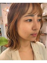 バローチェ(Barouche) 【Barouche/中島綾子】 インナーカラー 切りっぱなし 堀江