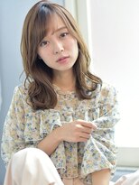 イリーブ(elieve) 大人かわいいカーキベージュカラー