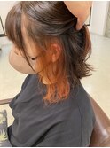 イヤリングカラー☆オレンジ