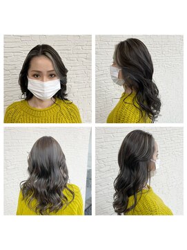 キャンディボックス 和白店(CANDY BOX) コントラストハイライト　顔周りハイライト