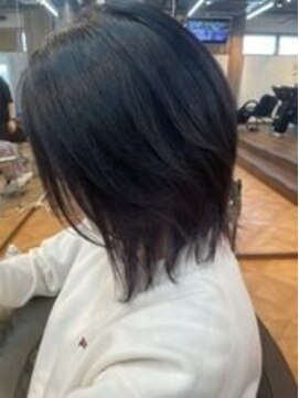 ライズ バイ レボ(RISE by REVO) 大人可愛いイメチェンモードヘアダークアッシュチェリーブラウン