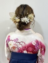 イオエ(ioe)&nbsp;前髪/アンブレラカラー/こなれミディ/イメチェン/ウェーブパーマ