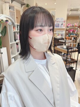 美容室 パルス 静岡鷹匠店(PALS) 髪質改善 ショート ハンサムショート インナーカラー