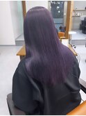 紫カラー　ケアブリーチ　TOKIOトリートメント【平井】