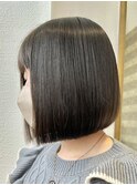 地毛風ストレートボブ☆美髪ボブ/美髪矯正[北千住]