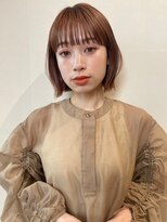 アンバー 池袋(amber)&nbsp;切りっぱなしボブ/デザインカラー/ブリーチ[池袋駅]