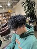 メンズカット＋パーマ＋トリートメント￥8800