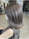20代30代大人可愛い髪質改善カラーアッシュグレージュ透明感 