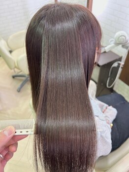 レーヴ(reve)の写真/髪質に合わせた上質トリートメントで、トラブル解決◎極上の髪質改善トリートメントで驚きのうるツヤ髪へ◇