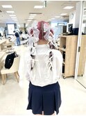 体育祭ヘアアレンジ