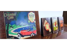 美容室ドゥ ビサージュの雰囲気（店主こだわりのインテリア♪）