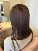 切りっぱなしボブ