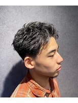 クフィア メンズヘアー カンポ 天王寺店(CUFFIA MEN'SHAIR CAMPO)&nbsp;スパイキーベリーショート/ダークアッシュ/ニュアンスパーマ