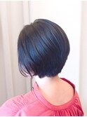 ひし形ショートボブ