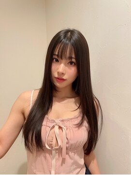 フォーカスジャパン(FOCUS JAPAN) デザインカラー/レイヤーカット/ウェットヘア/オリーブベージュ