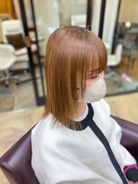ピュア ポイント 和光店(PURE POINT) ブリーチ無しカラー／レイヤースタイル