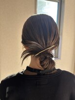 ジェリカヘアー サンフラワー通り(Jlica hair)&nbsp;韓国風カチモリヘア×お呼ばれアレンジ