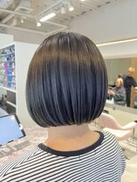 ブリーチ(bleach)&nbsp;【HISAKO】簡単スタイリングナチュラルボブ×ハイライト