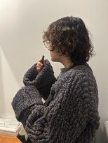 ニーム(nimes)&nbsp;kaon ショートレイヤーパーマ、ショートパーマ