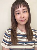 イーストハムネオ(EAST HAM NEO) 顎下ラインレイヤー×カーキグレージュ