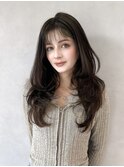 オリーブベージュ×ザクザクレイヤー