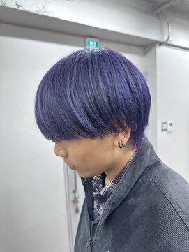 ヴェルダ 池袋店(verda) ブリーチ1回　ラベンダーカラー　haruto