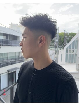 メッツ 原宿(METS) MEN'S/ジェットモヒカン×フェード/短髪/男髪