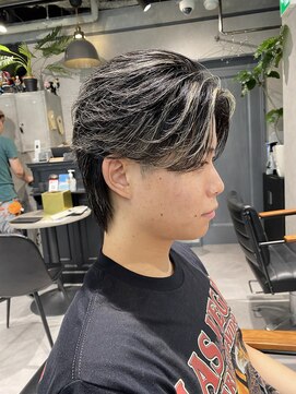 ネクストネオ 静岡(NEXT NEO) NEO【櫻田】センターパートウルフ　ハイライト　フェザーパーマ