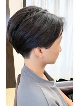 松本平太郎美容室 大宮店 メンズカット×センターパート10代/20代/30代