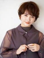 ロミー 本厚木(ROMMY.)&nbsp;丸みマッシュボブサイドバングナチュラルブラウン20代～50代