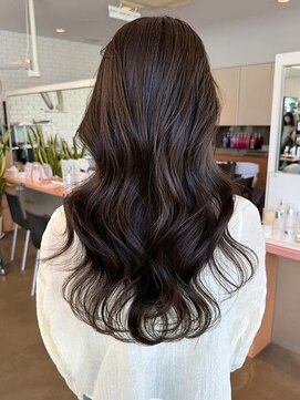 ディフィーノ 青山(DIFINO) 艶髪ウェーブ/髪質改善/透明感カラー/ダークブラウン
