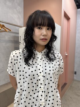 アマーク(a mark) 【松本 華】layer perm