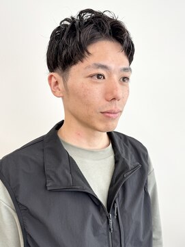 モリオ(morio) ◯ 朝楽ナチュラルツーブロックショート