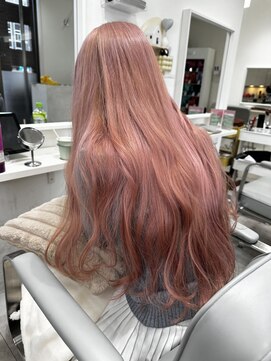 ハイネ(hyne) ピンクベージュ