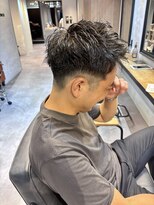 ソウス(SOURCE)&nbsp;浅めフェードスタイル　植木涼太