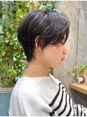 髪質改善/大人ガーリー/似合わせカット/ショートボブ前髪/大宮