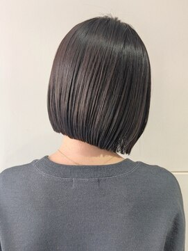 エンクス 天王町店(enx) 着物ヘア/ダークアッシュ/ミディアムレイヤーカット/天王町HA17