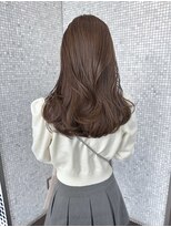 ティア(Tia.)&nbsp;ミディアム/グレージュ/韓国風/髪質改善トリートメント/縮毛矯正