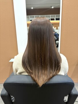 リバティ 登戸(Liberty) セミロング×ベージュカラー