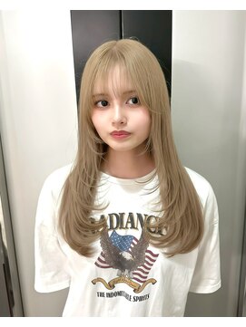 レブ 難波店(REV.) 髪質改善/ブリーチ/ダブルカラー/韓国/インナーカラー/難波