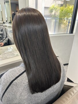 エーバイフー 江坂店(A BY WHO) A BY WHO 江坂/透明感カラー/アッシュグレージュ/トリートメント