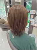 白髪ぼかしハイライト