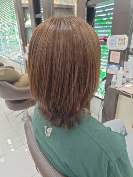 クリック 鎌取店 白髪ぼかしハイライト