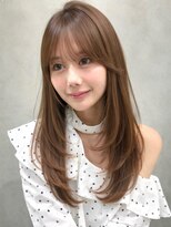 ナナローネス 渋谷(nana loness) 小顔見え顔まわりレイヤー×くびれロング